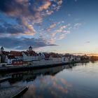 Abendstimmung an der Donau