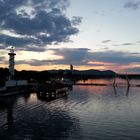 Abendstimmung an der Donauinsel