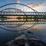 Abendstimmung an der Elbe