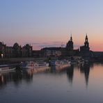 Abendstimmung an der Elbe