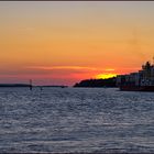 Abendstimmung an der Elbe