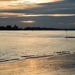 Abendstimmung an der Elbe