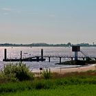 Abendstimmung an der Elbe