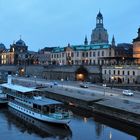 Abendstimmung an der Elbe