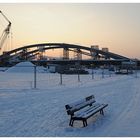 Abendstimmung an der Elbe