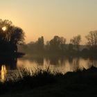 Abendstimmung an der Elbe