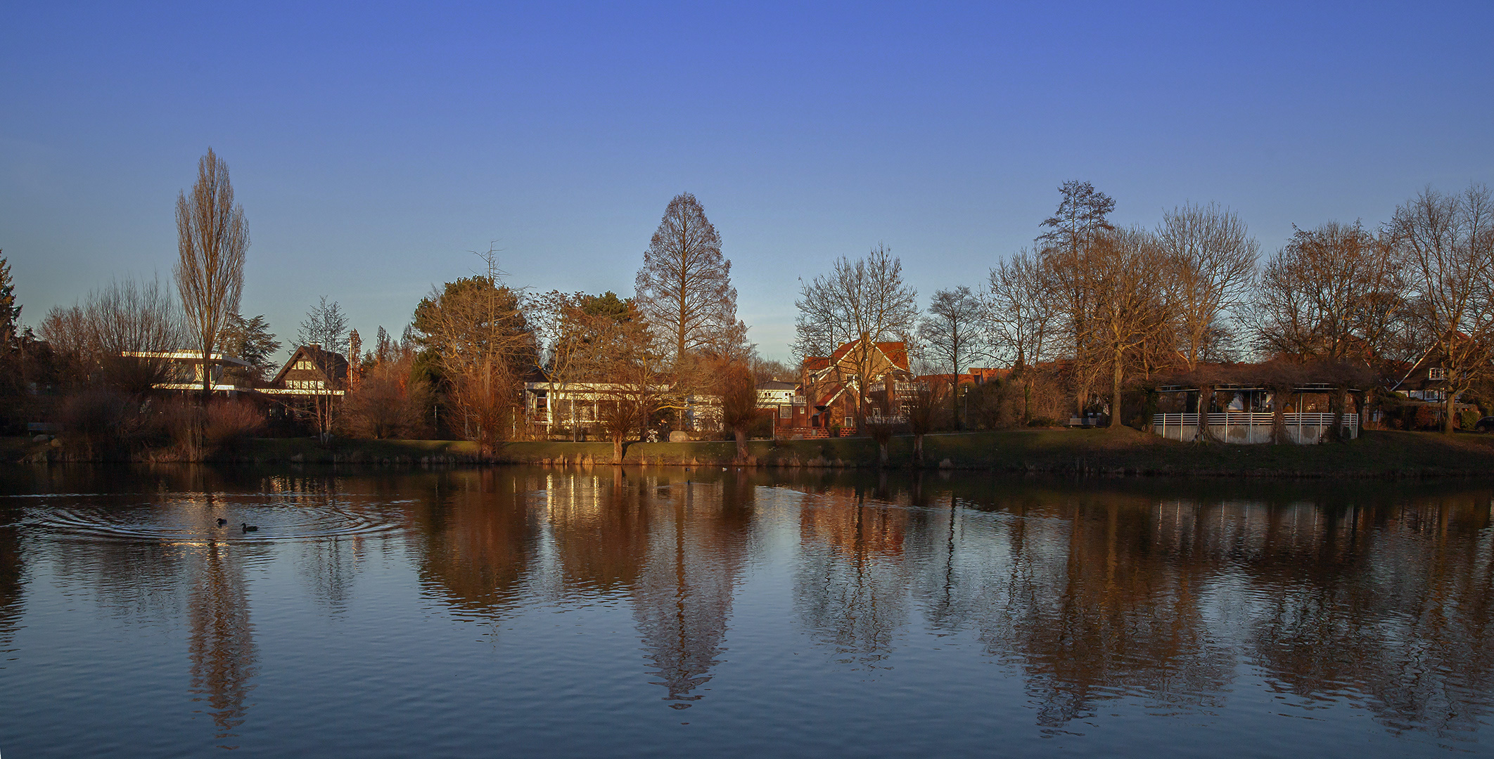 Abendstimmung an der Ems