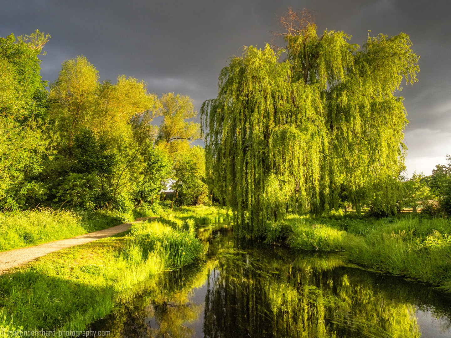 Abendstimmung an der Erpe