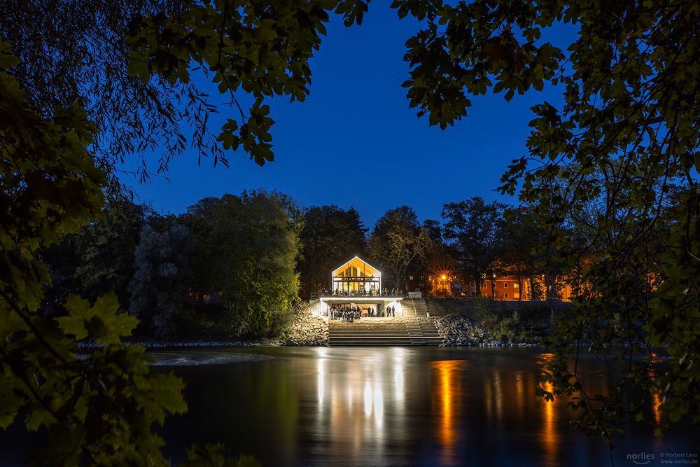 Abendstimmung an der Floßlände