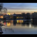 Abendstimmung an der Fulda