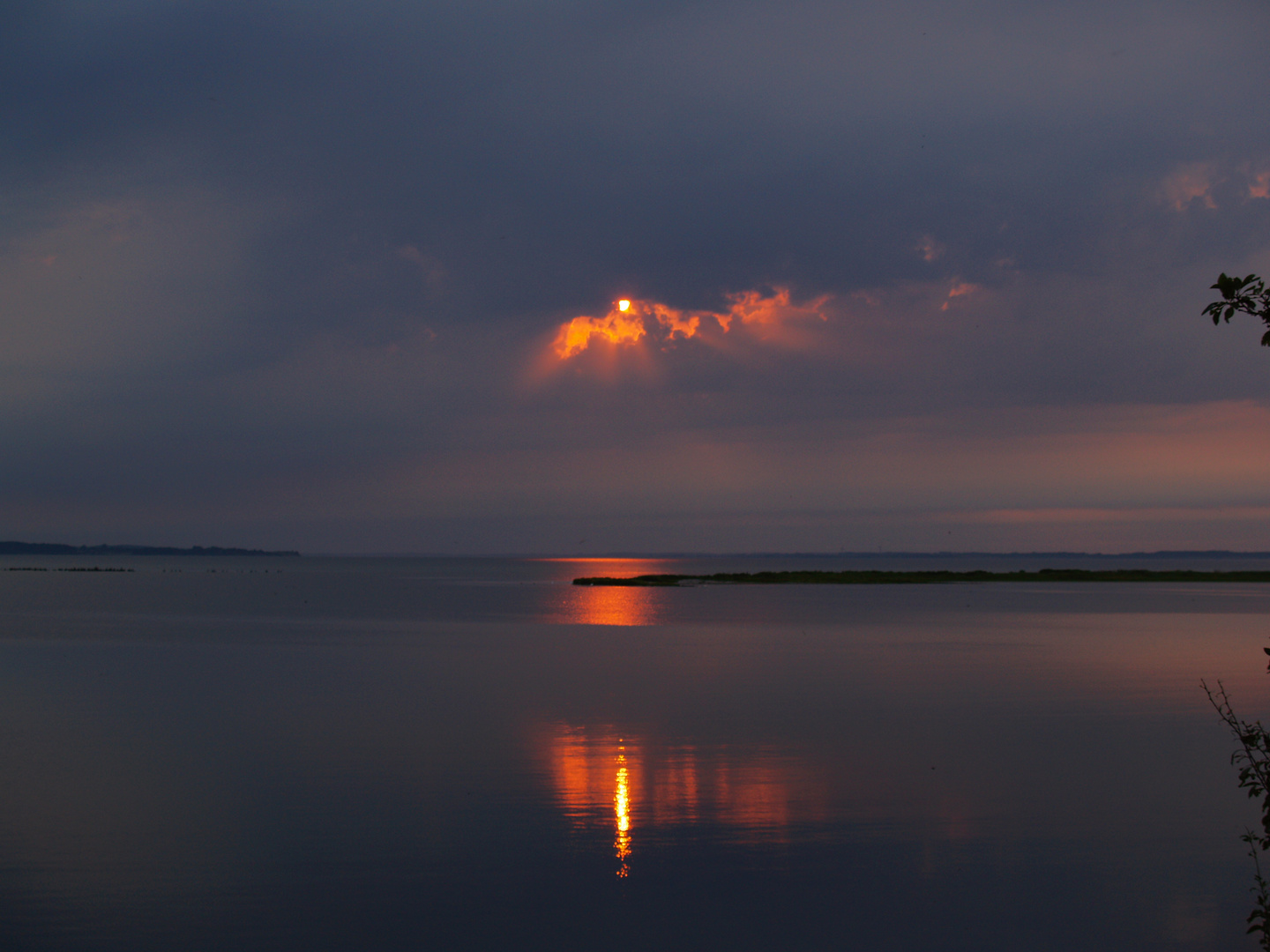 Abendstimmung an der Geltinger Birk