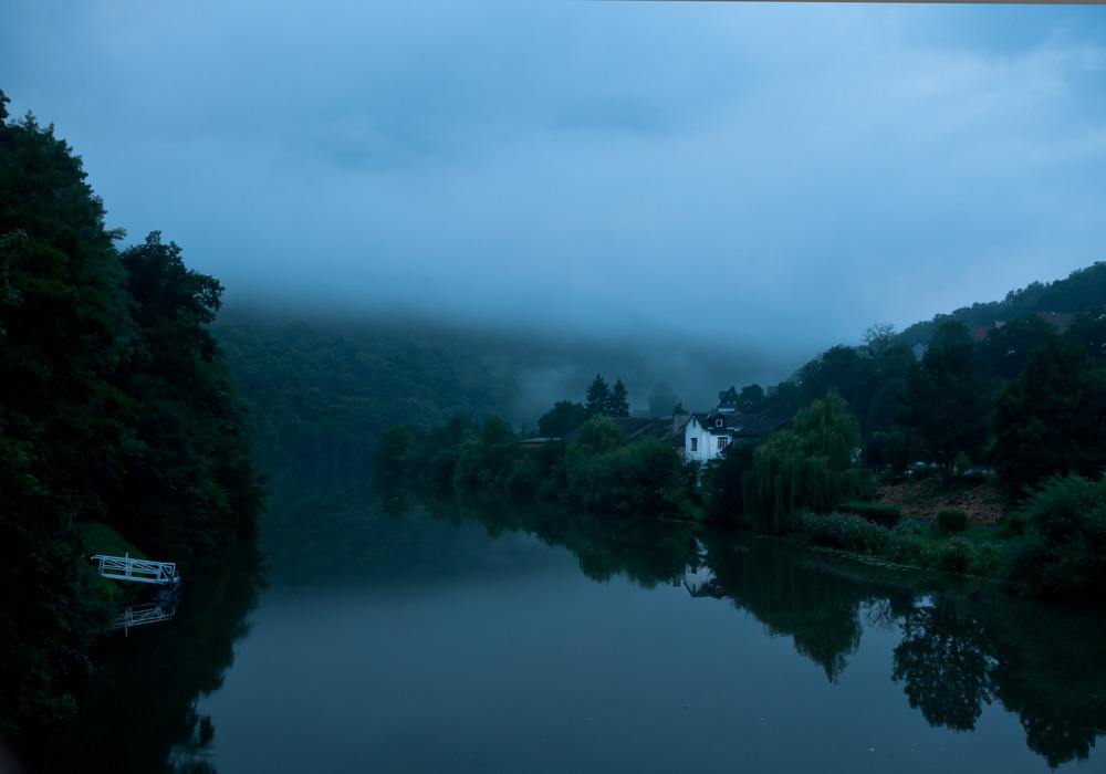 Abendstimmung an der Lahn