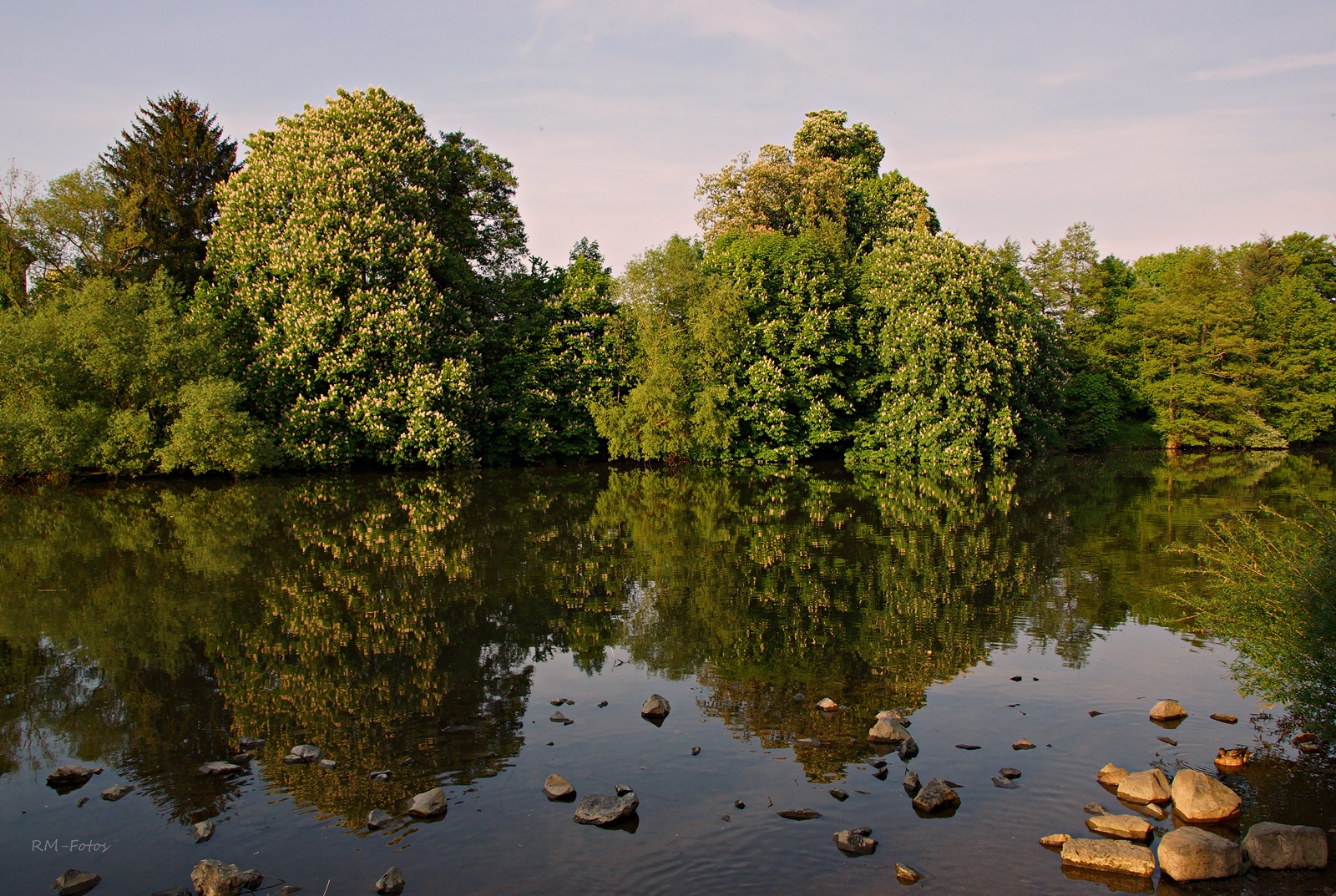 Abendstimmung an der Lahn