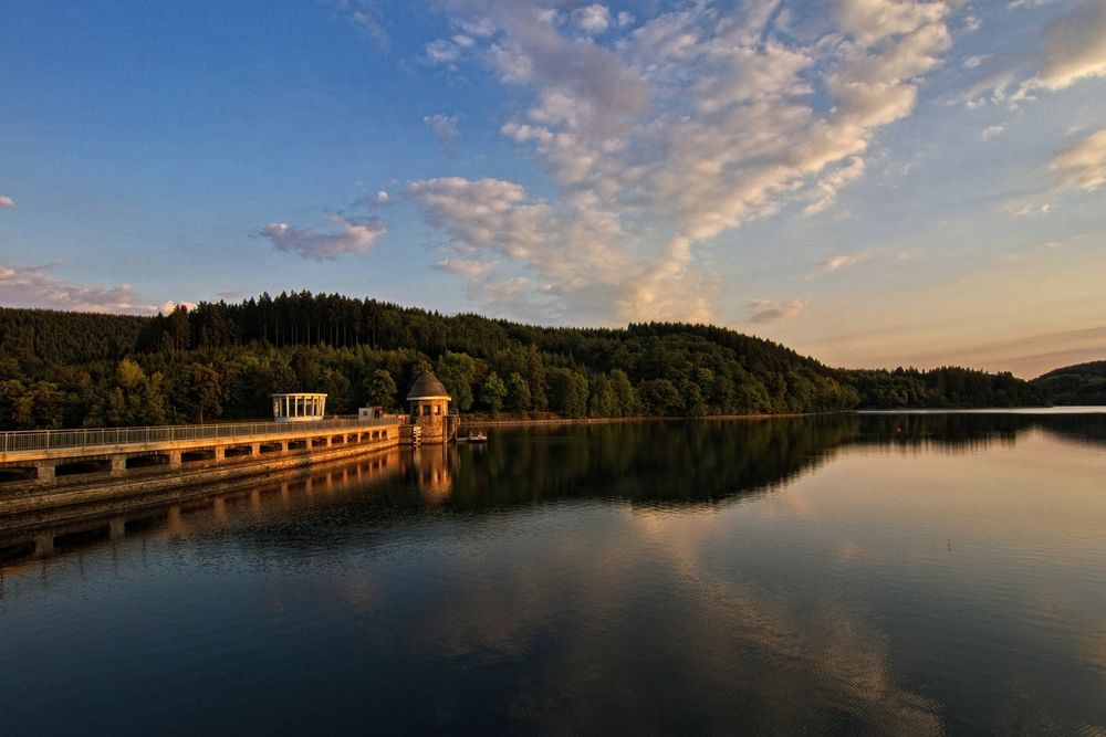 Abendstimmung an der Lister