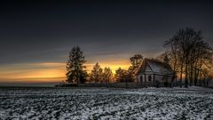 Abendstimmung an der Londorfer Kapelle