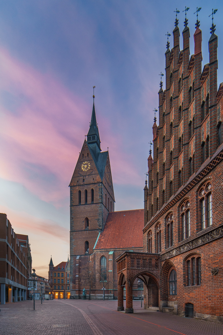 Abendstimmung an der Marktkirche