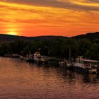 Abendstimmung an der Mosel 