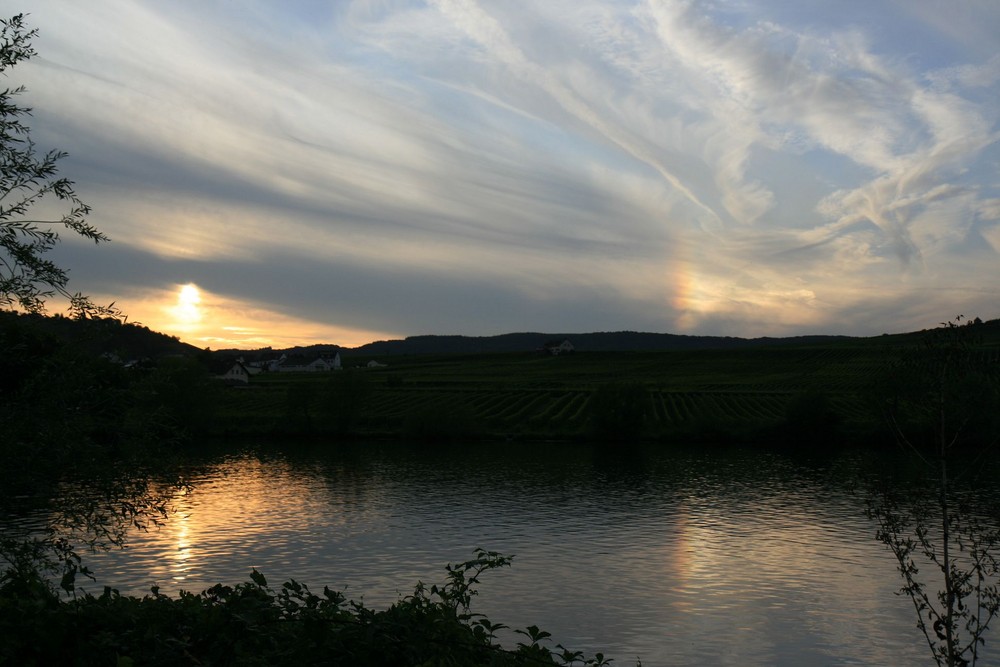 Abendstimmung an der Mosel