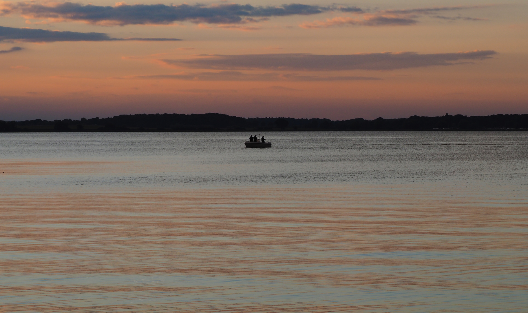 Abendstimmung an der Müritz ...