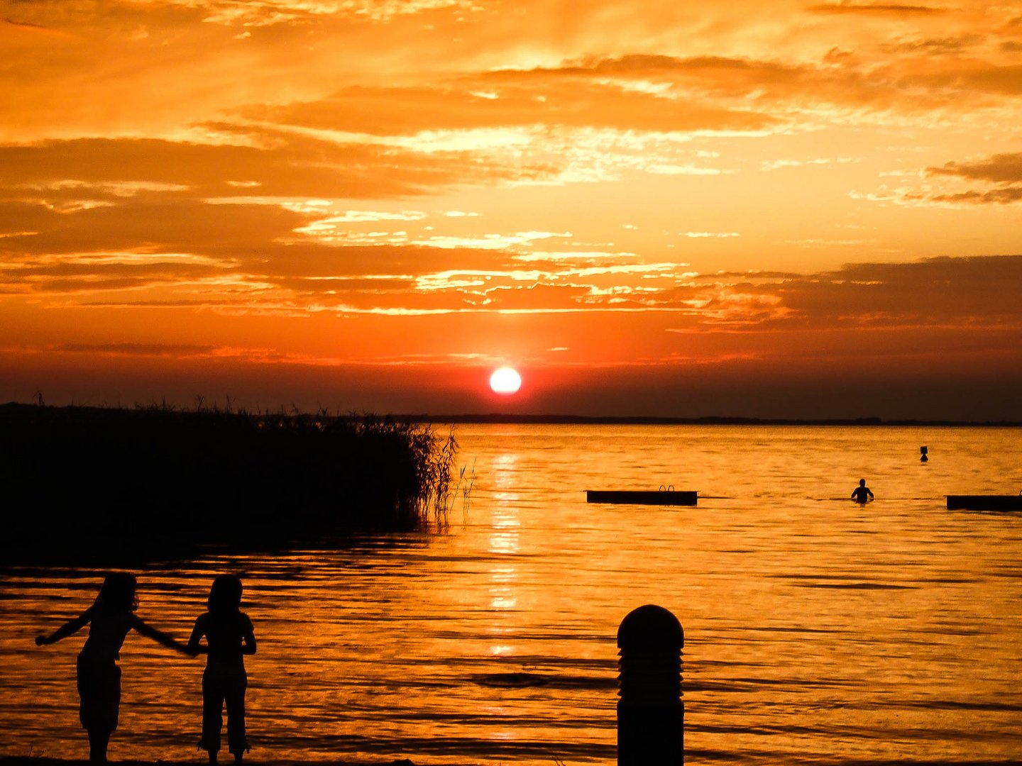 Abendstimmung an der Müritz