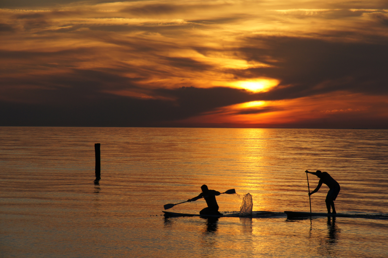 Abendstimmung an der Nordsee