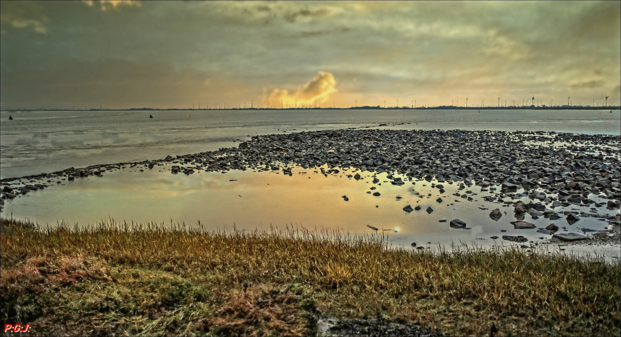 Abendstimmung an der Nordsee