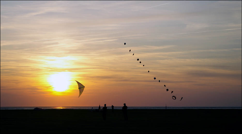 Abendstimmung an der Nordsee