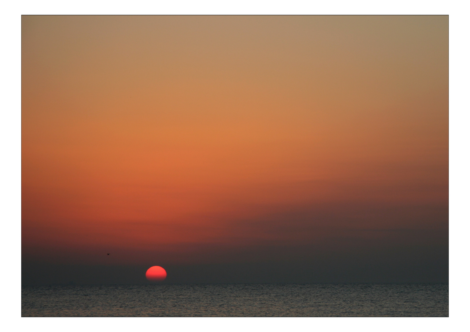 Abendstimmung an der Nordsee