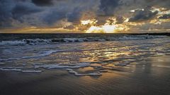 Abendstimmung an der Nordsee...