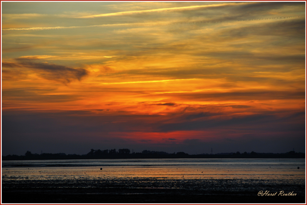 Abendstimmung an der Nordsee