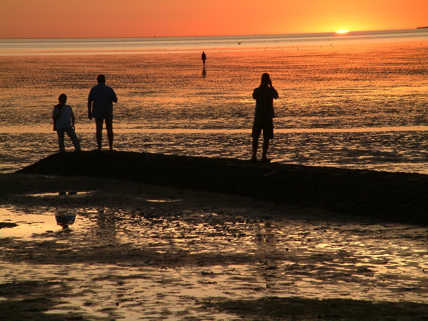 Abendstimmung an der Nordsee