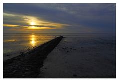 Abendstimmung an der Nordsee