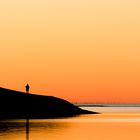 Abendstimmung an der Nordseeküste 