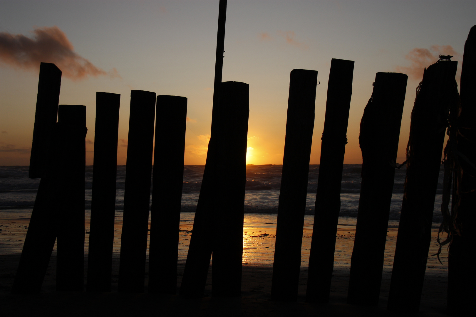 Abendstimmung an der Nordseeküste von Nordjylland