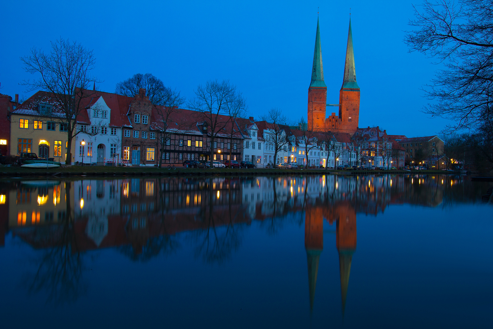 Abendstimmung an der Obertrave