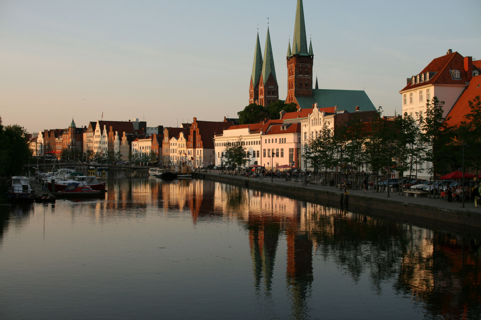 Abendstimmung an der Obertrave