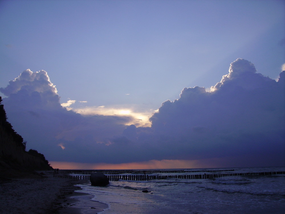 Abendstimmung an der Ostsee