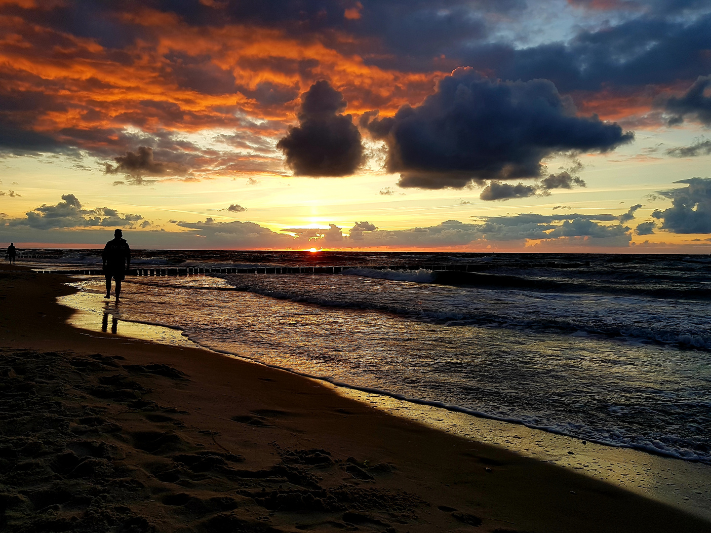 Abendstimmung an der Ostsee