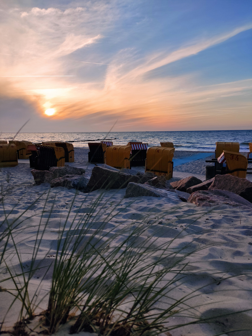 Abendstimmung an der Ostsee 