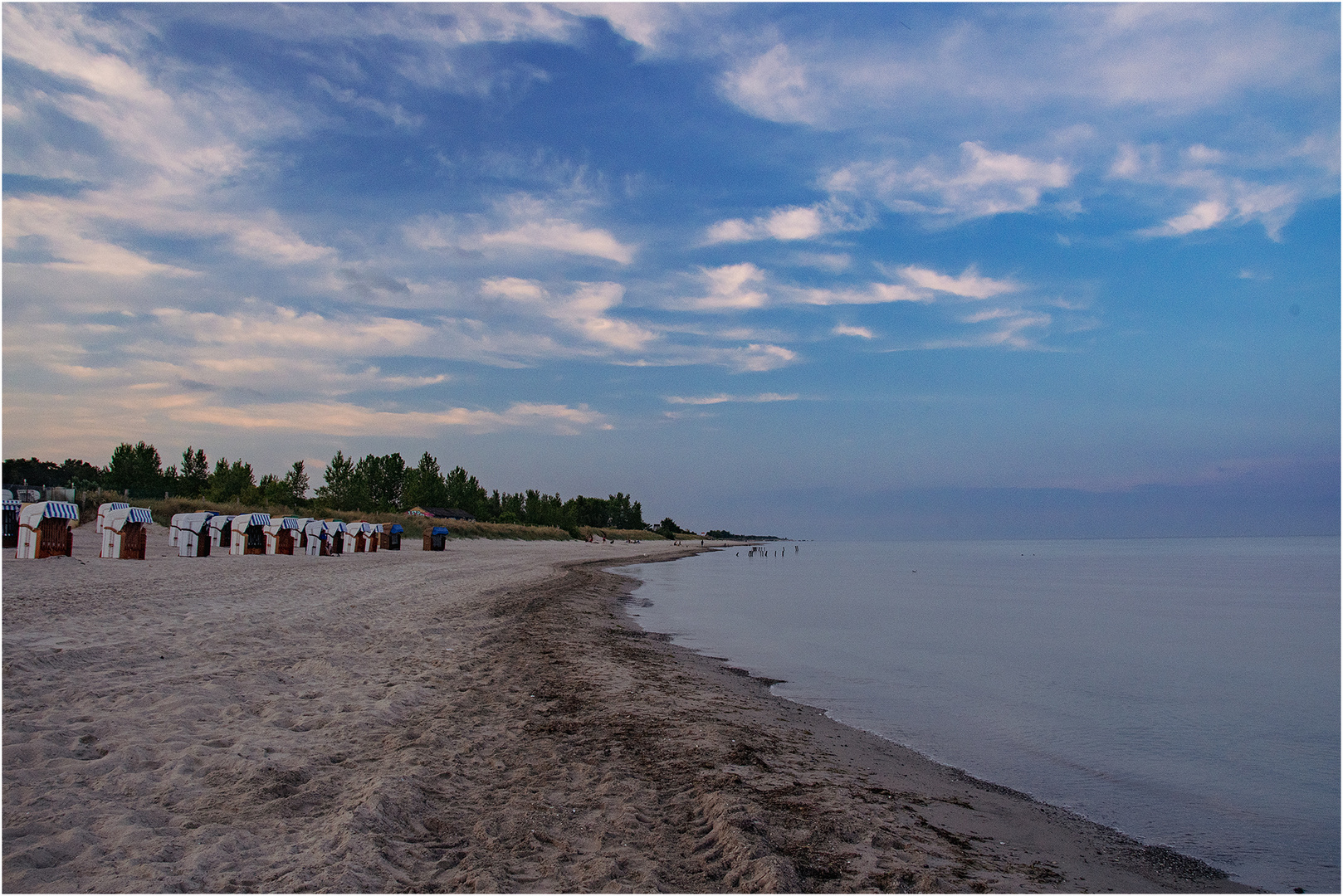 Abendstimmung an der Ostsee