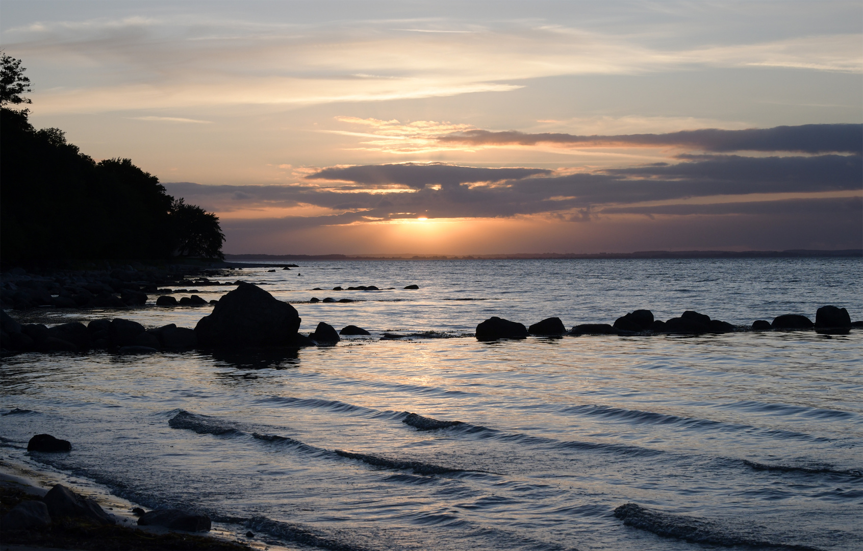 Abendstimmung an der Ostsee