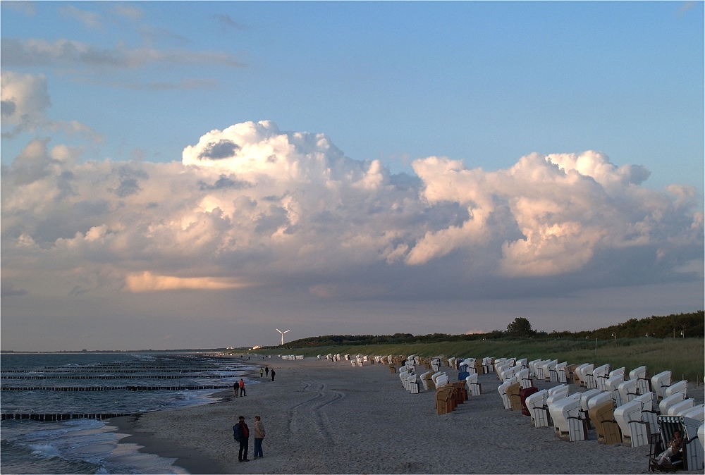 Abendstimmung an der Ostsee....