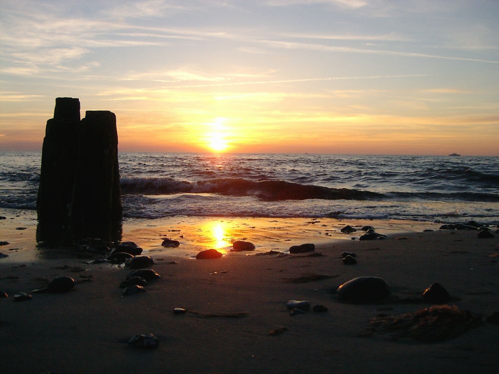 Abendstimmung an der Ostsee