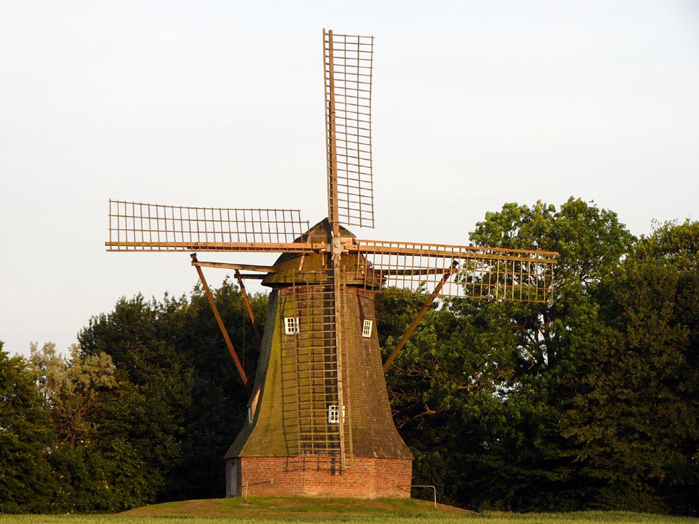 Abendstimmung an der Quantwicker Mühle