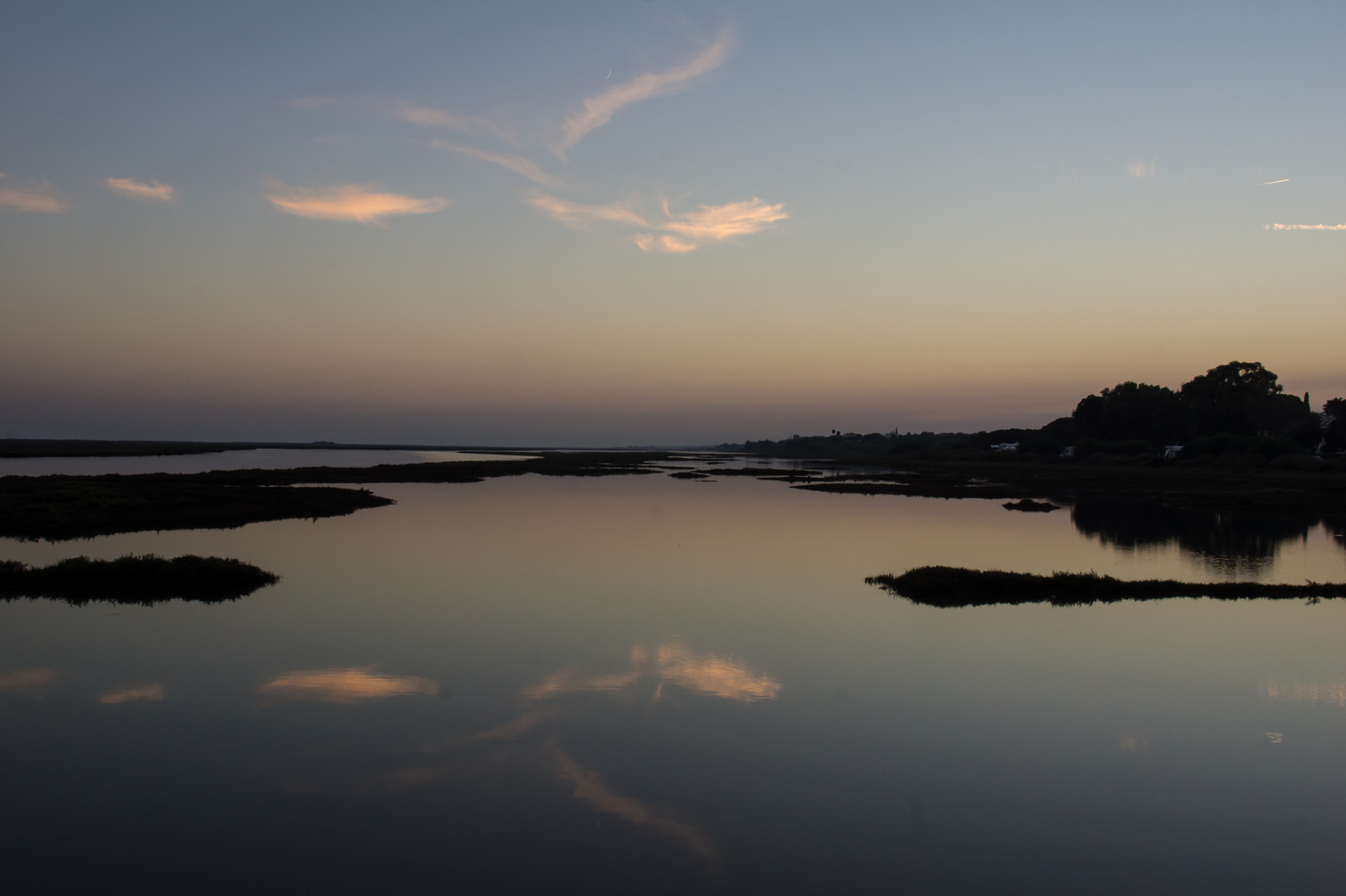 Abendstimmung an der Ria Formosa