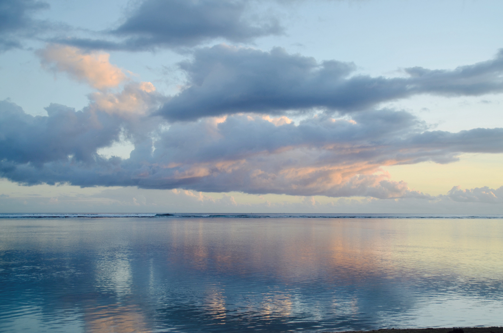 Abendstimmung an der Riffkante