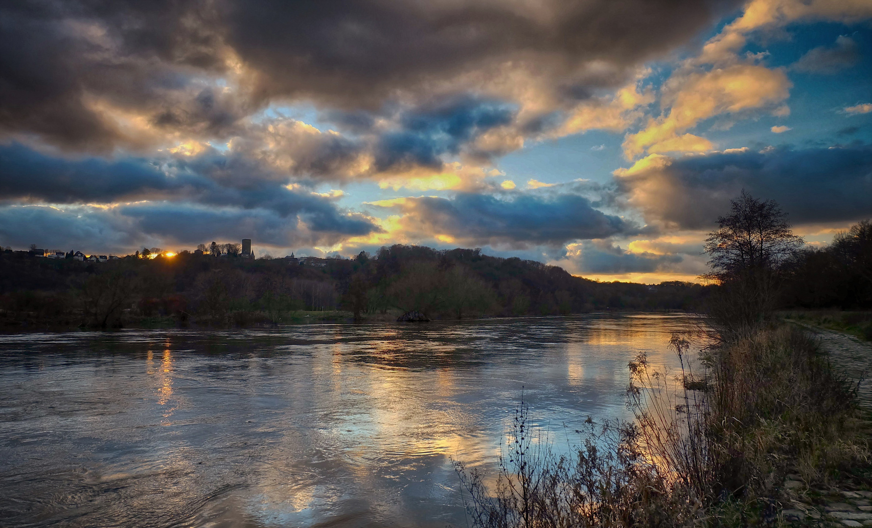 Abendstimmung an der Ruhr