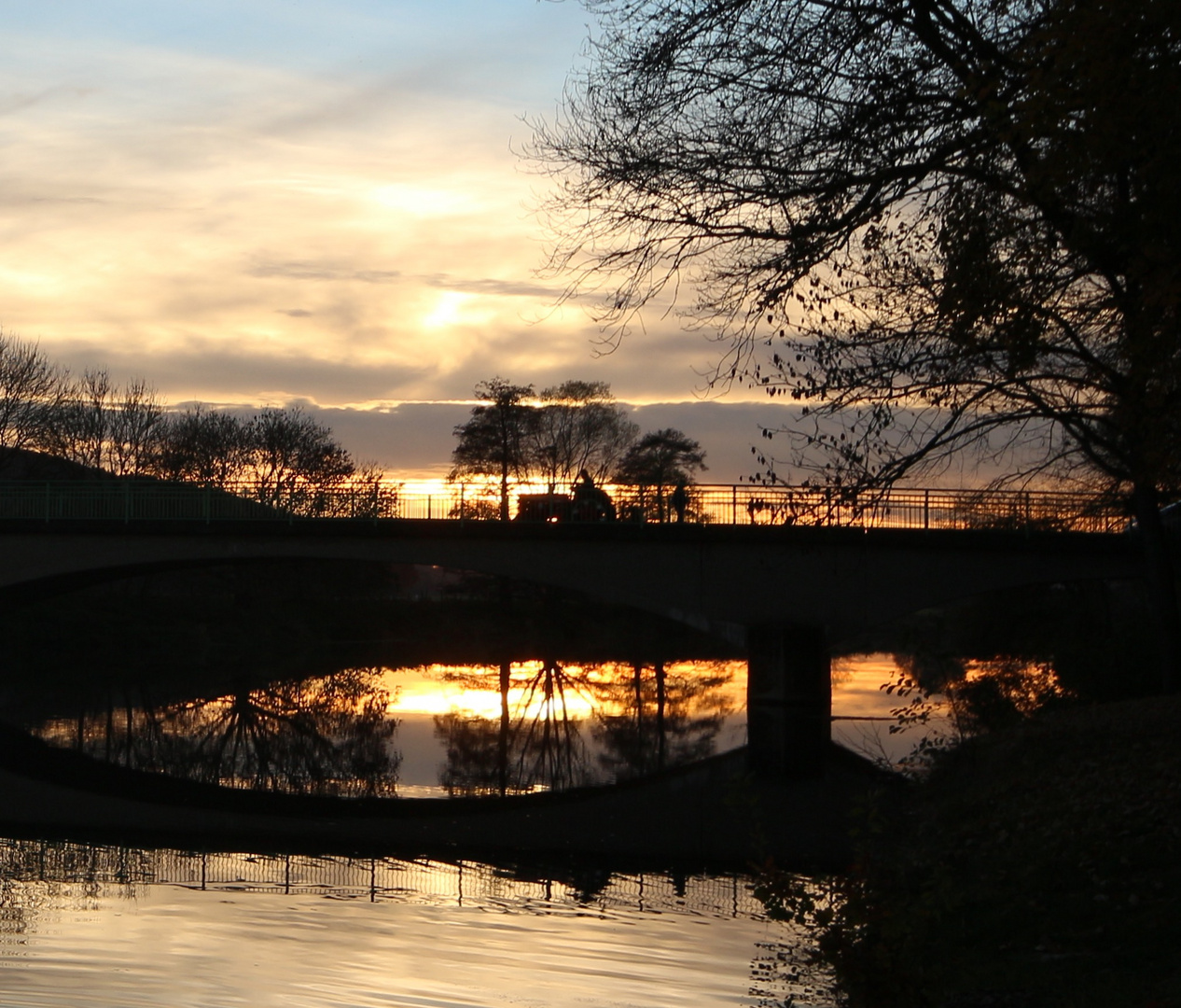 Abendstimmung an der Ruhr...