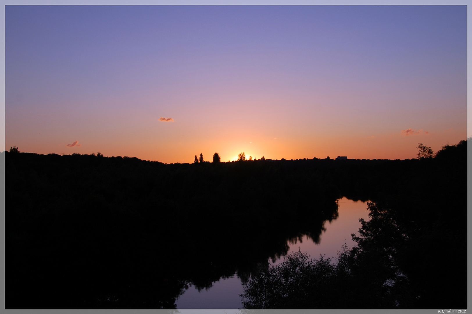 Abendstimmung an der Ruhr