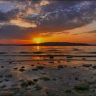 Abendstimmung an der Sandseele auf der Insel Reichenau